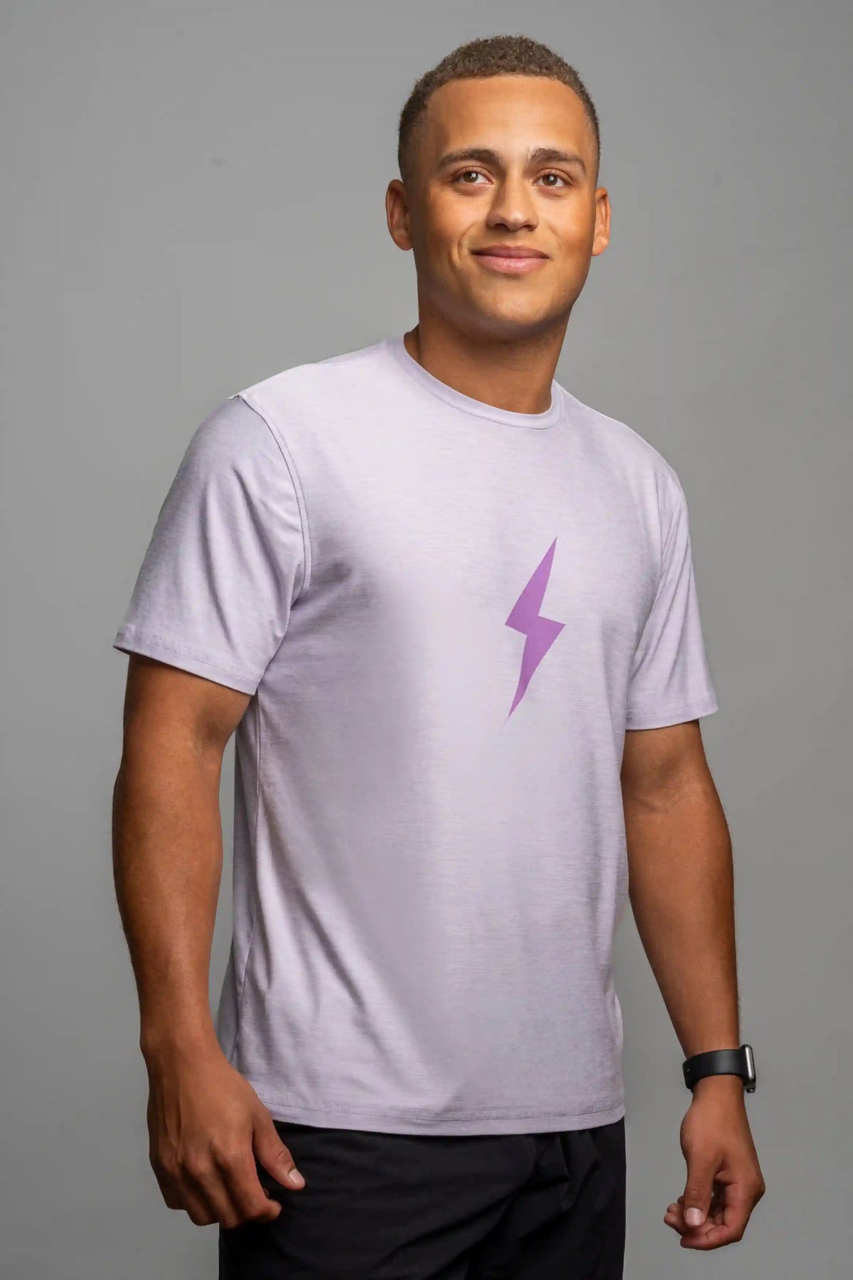 SuperSoft BOLT Short Sleeve Shirt - Periwinkle